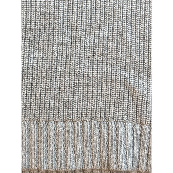 Talbots Sweater Size 2X Plus Gray Boat Neck Ribbed Tunic Cotton Blend NWT - Picture 5 of 8